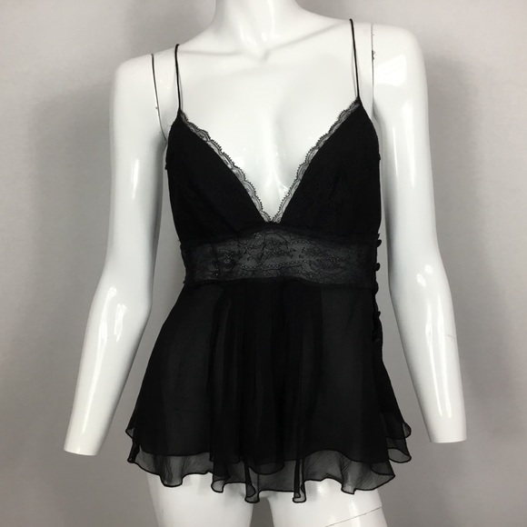 Diane Von Furstenberg Tops - NWT Diane Von Furstenberg Sheer Silk Lace Camisole